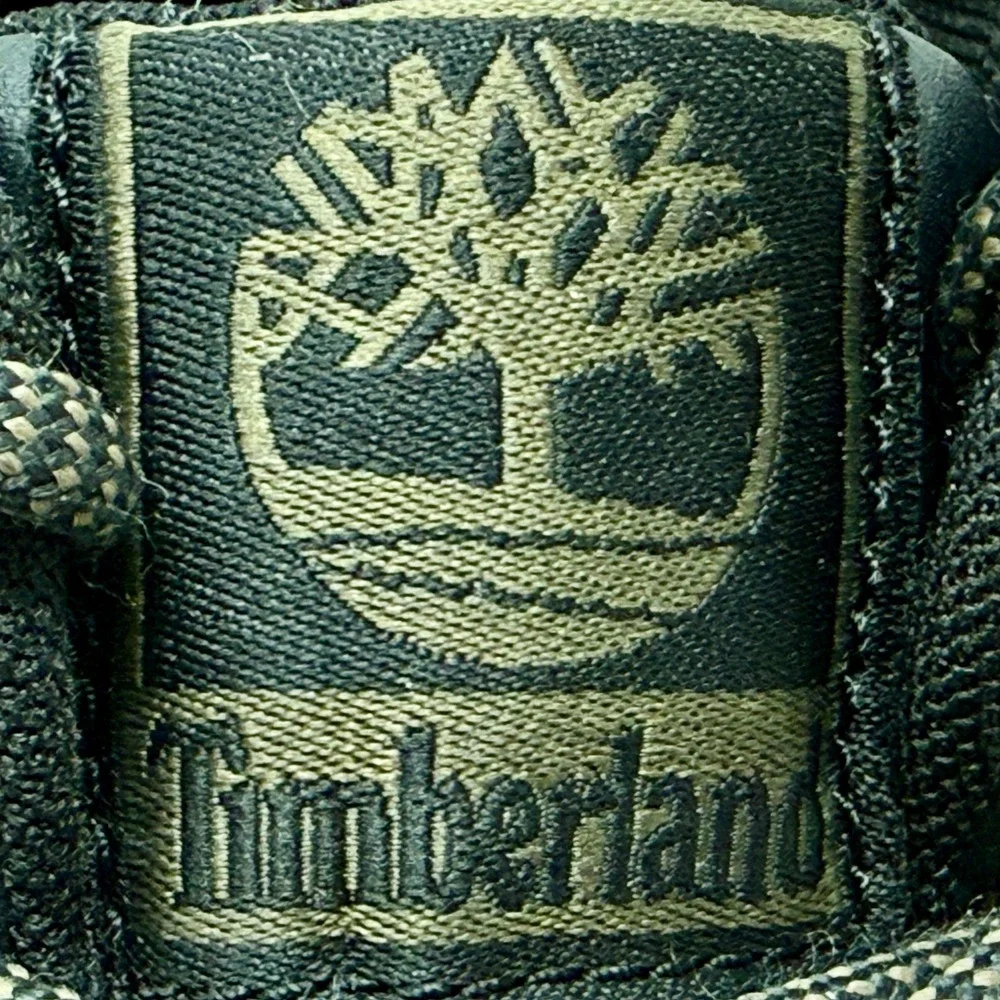 Timberland White Ledge Waterproof Hiking Boots Black Leather A21AC Men's Size 8